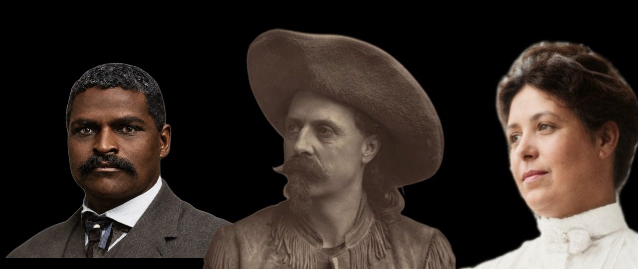 Curly Neal, Buffalo Bill Cody, and Annie Box Neal